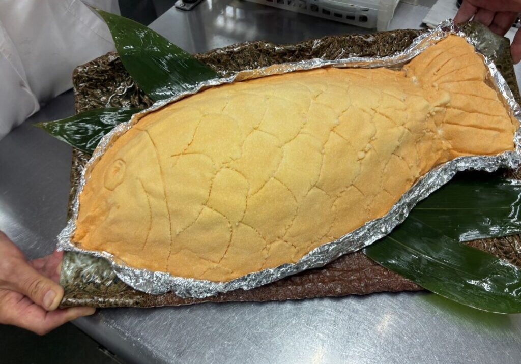 鯛塩釜焼き